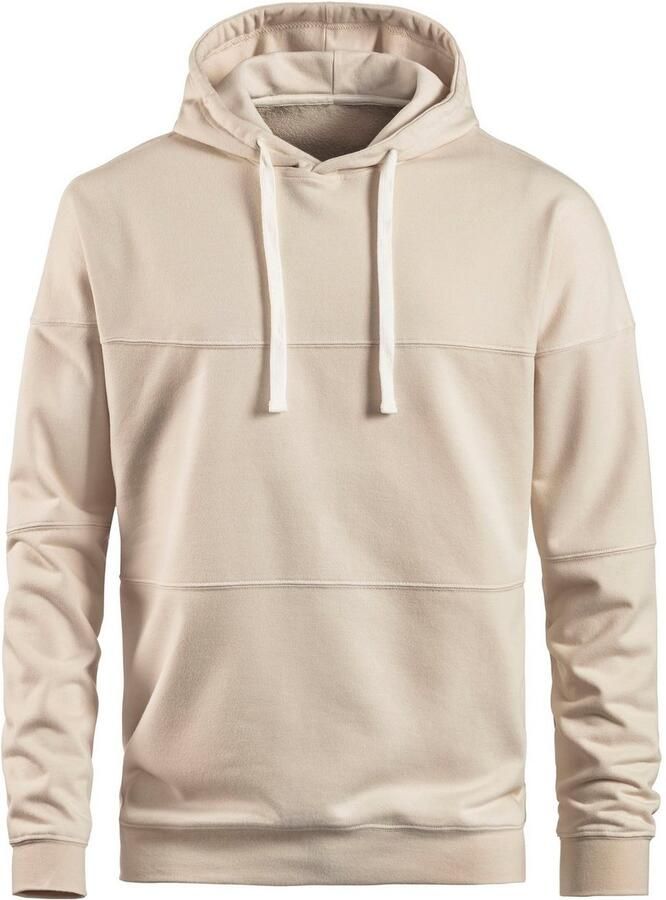 H.I.S Hoodie Langarm sweater met capuchon van katoenmix