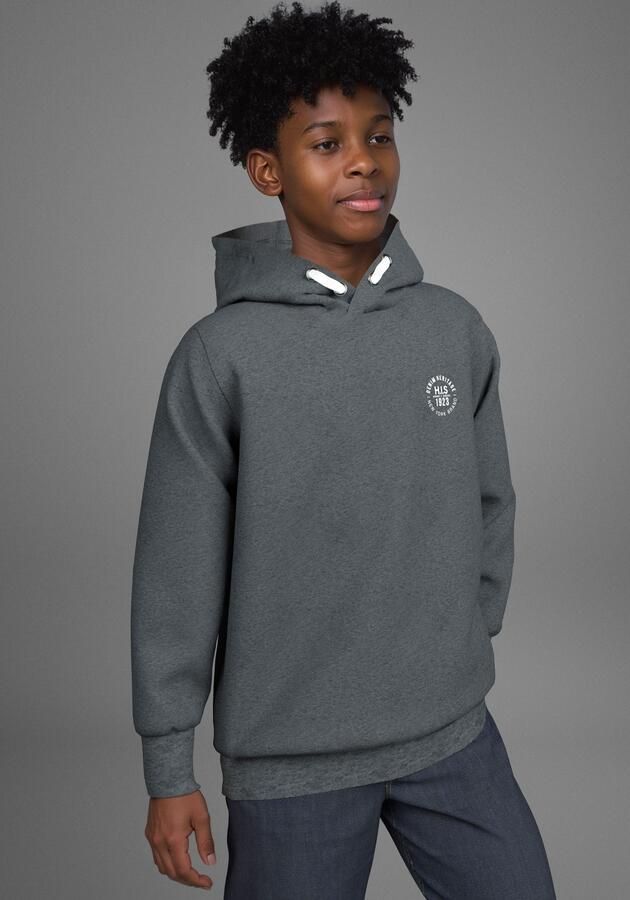 H.I.S Hoodie met badge NIEUW: voor TIENERS! Hoodie met kleine badge - Foto 7