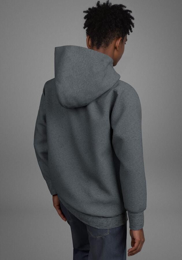 H.I.S Hoodie met badge NIEUW: voor TIENERS! Hoodie met kleine badge - Foto 3