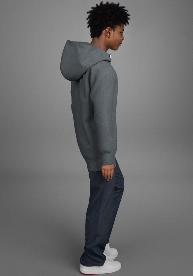 H.I.S Hoodie met badge NIEUW: voor TIENERS! Hoodie met kleine badge - Foto 5