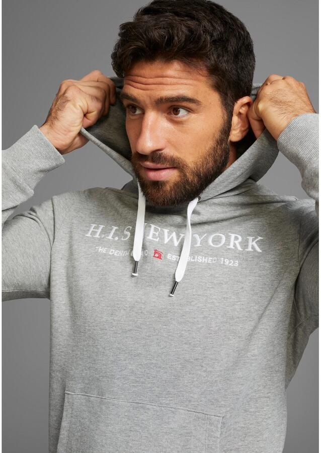 H.I.S Hoodie met logoprint nieuwe collectie - Foto 2