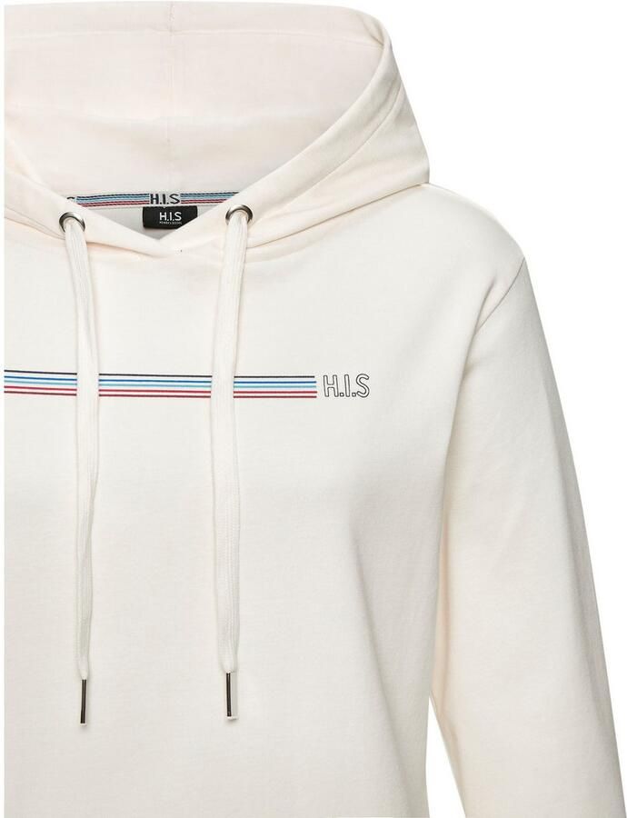 H.I.S Hoodie met strepenprint loungewear