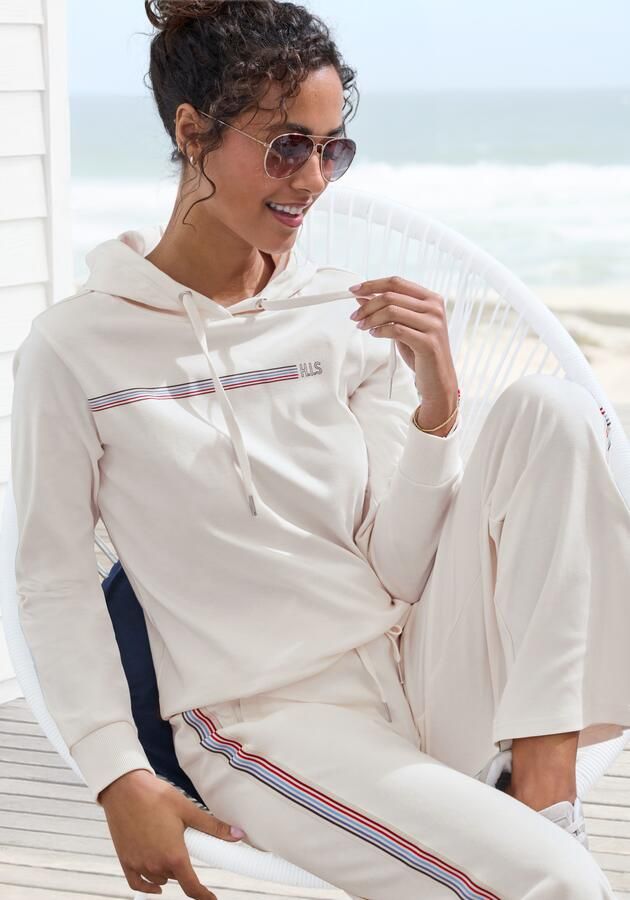 H.I.S Hoodie met strepenprint loungewear - Foto 5