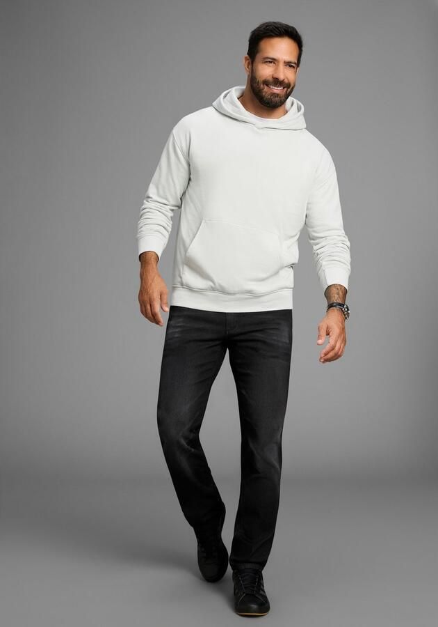 H.I.S Hoodie zonder koorden aan de capuchon - Foto 3