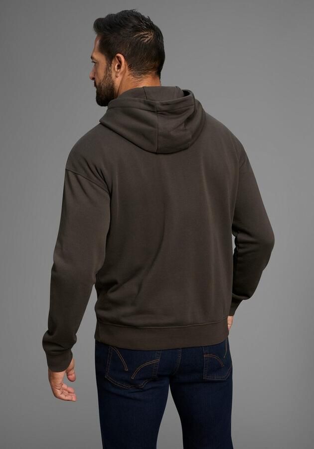 H.I.S Hoodie zonder koorden aan de capuchon - Foto 3