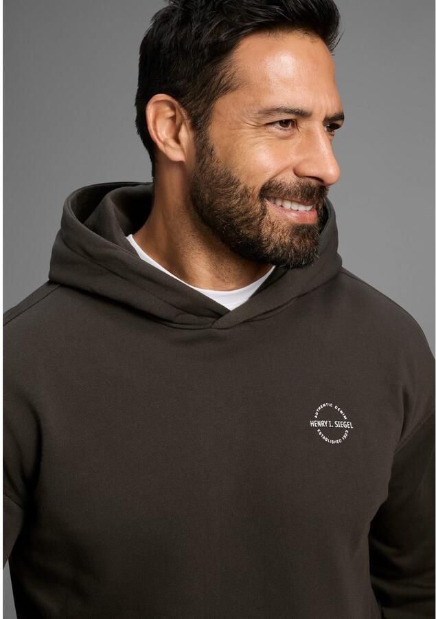 H.I.S Hoodie zonder koorden aan de capuchon