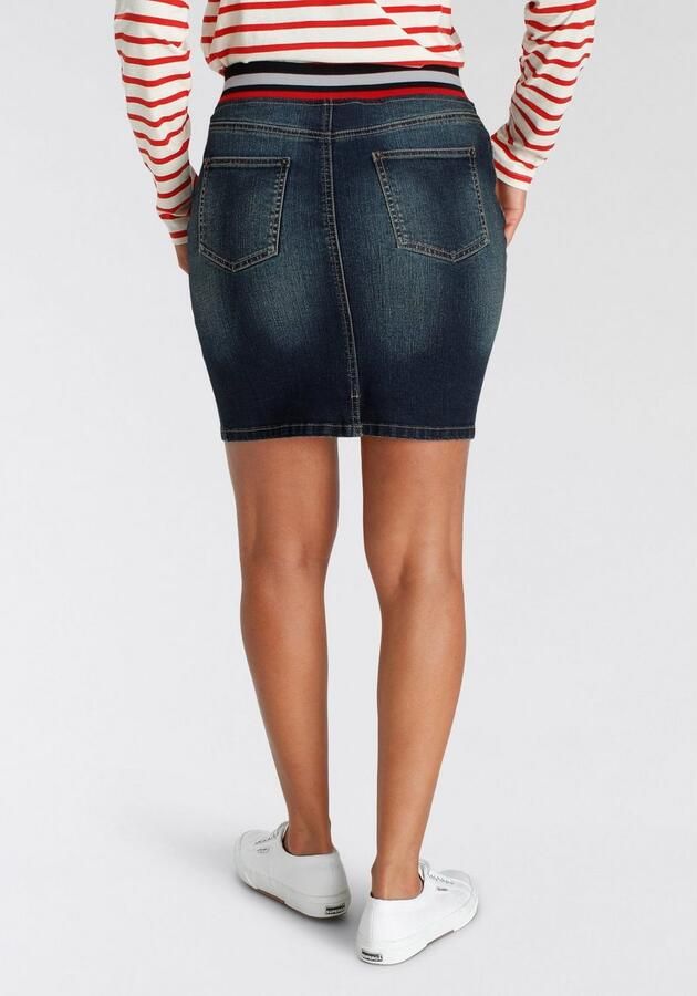 H.I.S Jeans rok CleoHS elastische band - Foto 4