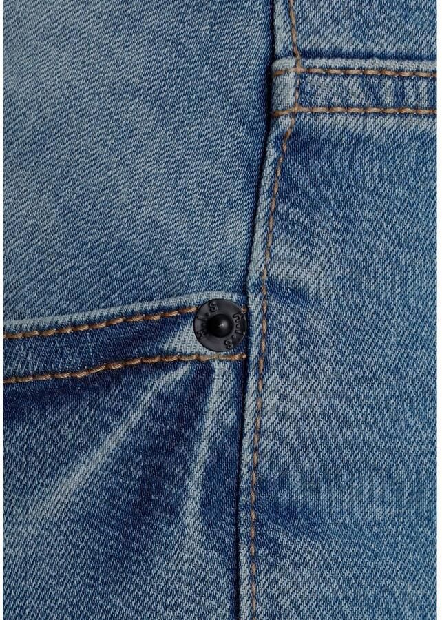 H.I.S Jeansshort DEYO rechte snit used-wassing lage taille - Foto 2