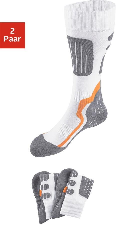 H.I.S Kniekousen ideaal voor de wintersport (set 2 paar) - Foto 4