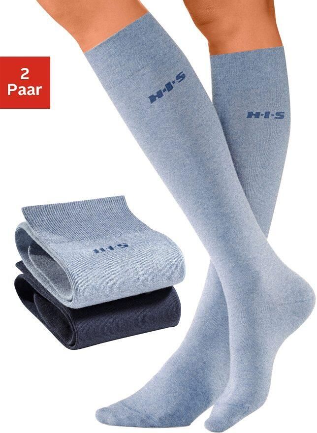H.I.S Kniekousen met comfortboord (set 2 paar) - Foto 2
