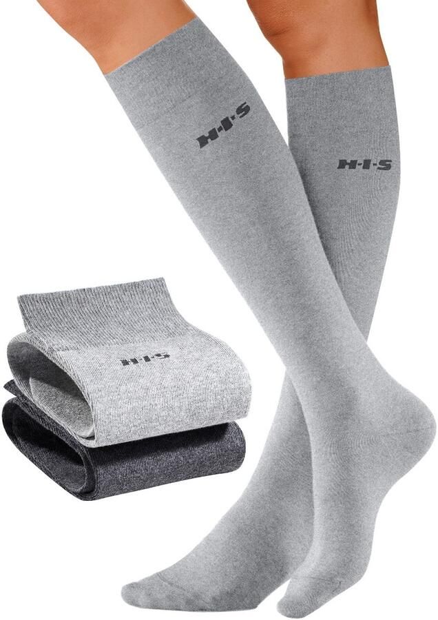 H.I.S Kniekousen met comfortboord (set 2 paar)