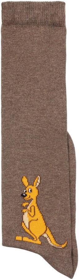 H.I.S Kniekousen met gebreid motief (set 5 paar) - Foto 10