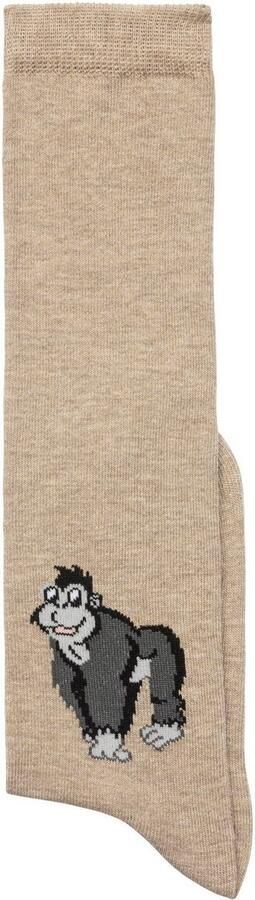 H.I.S Kniekousen met gebreid motief (set 5 paar) - Foto 11