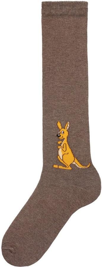 H.I.S Kniekousen met gebreid motief (set 5 paar) - Foto 8