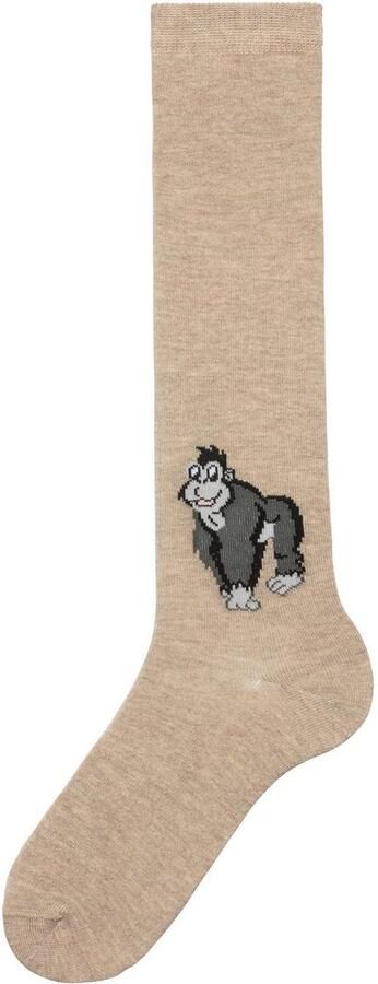 H.I.S Kniekousen met gebreid motief (set 5 paar) - Foto 7