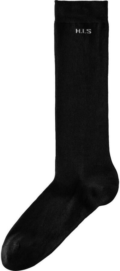 H.I.S Kniekousen met knelvrije boord (set 3 paar) - Foto 7