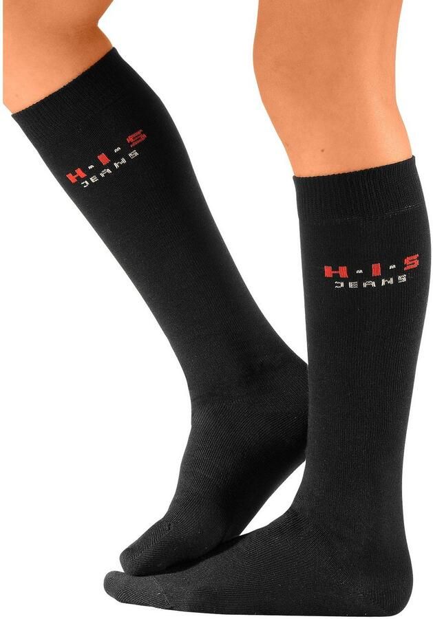 H.I.S Kniekousen met versterkte belastingzones (set 4 paar) - Foto 1