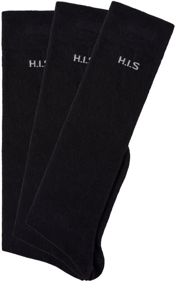 H.I.S Kniekousen zonder snijdende boord (set 3 paar) - Foto 5