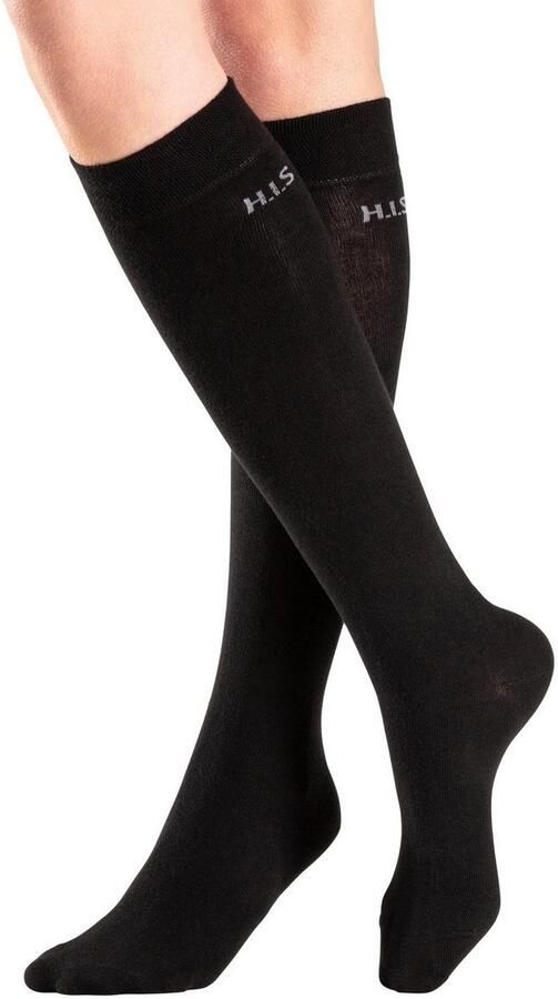 H.I.S Kniekousen zonder snijdende boord (set 3 paar) - Foto 6