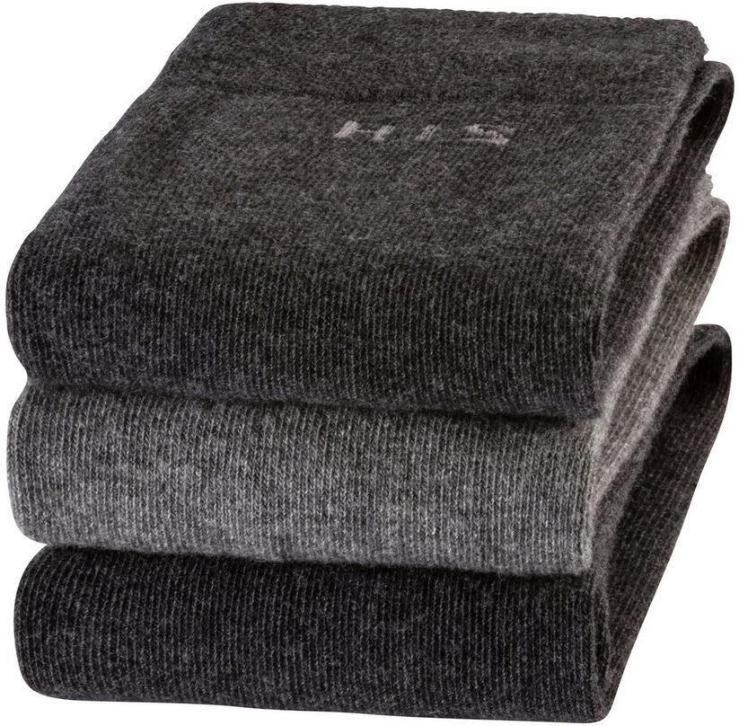 H.I.S Kniekousen zonder snijdende boord (set 3 paar)