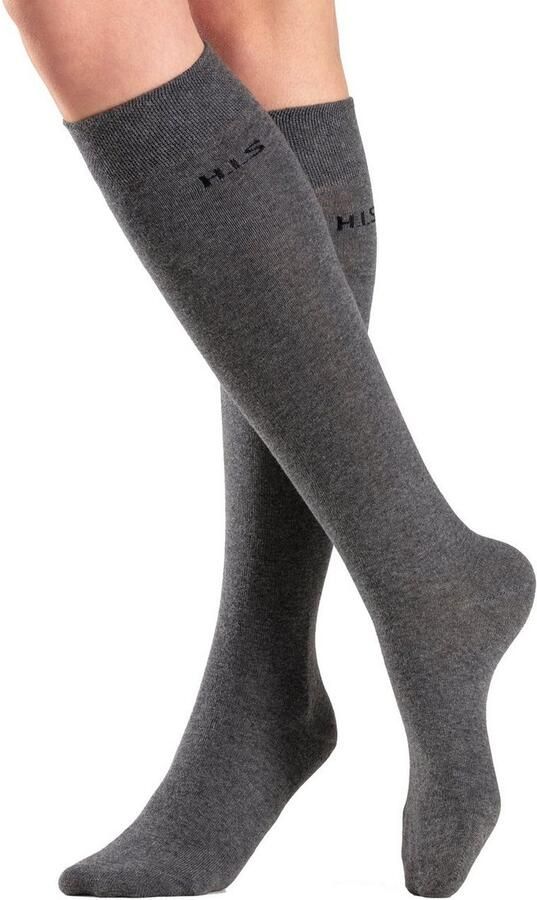 H.I.S Kniekousen zonder snijdende boord (set 3 paar) - Foto 7