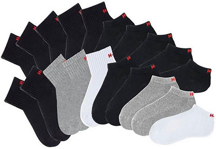 H.I.S Korte sokken en sneakersokken met frotté (set 20 paar)
