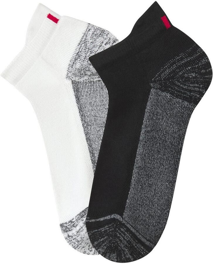 H.I.S Korte sokken gepolsterde golfsokken snel drogend (set 2 paar) - Foto 5