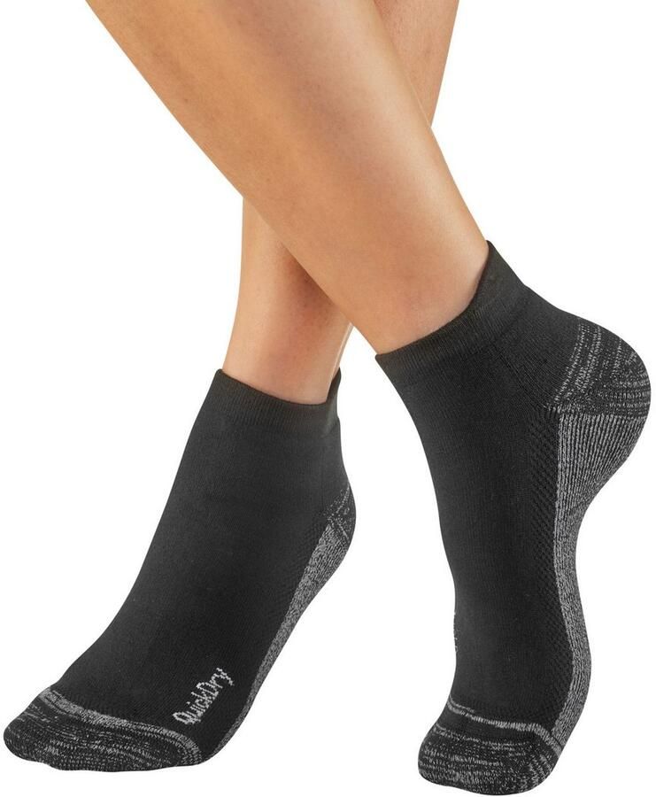 H.I.S Korte sokken gepolsterde golfsokken snel drogend (set 2 paar) - Foto 4