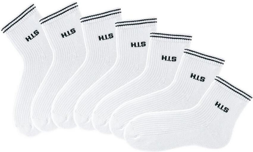 H.I.S Korte sokken met frotté (set 7 paar) - Foto 2