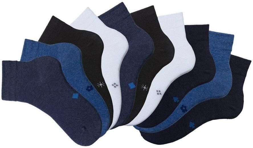 H.I.S Korte sokken met ingebreide symbolen (set 10 paar) - Foto 10