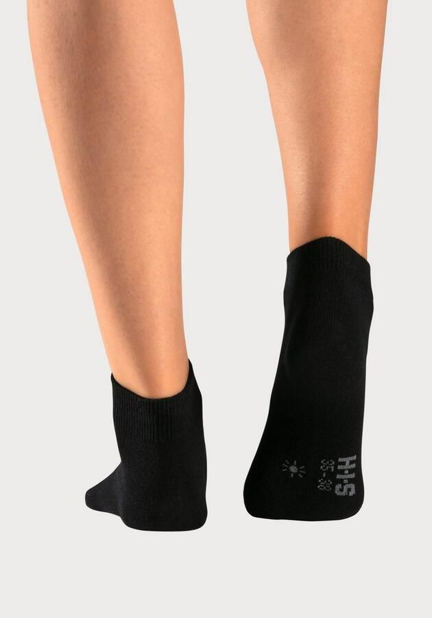 H.I.S Korte sokken met ingebreide symbolen (set 10 paar) - Foto 6