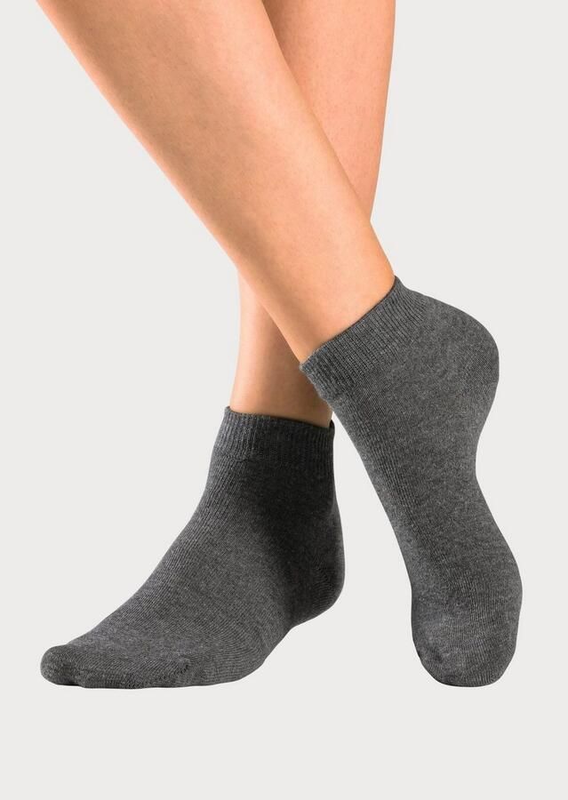 H.I.S Korte sokken met ingebreide symbolen (set 10 paar) - Foto 3