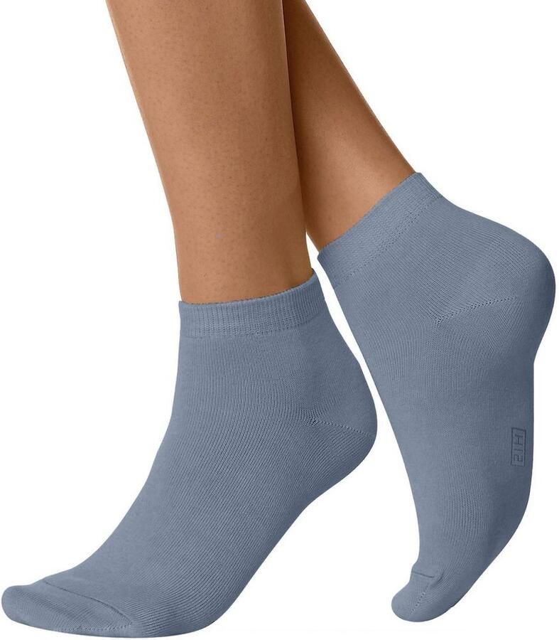 H.I.S Korte sokken met verstevigde hiel en teen (set 10 paar)