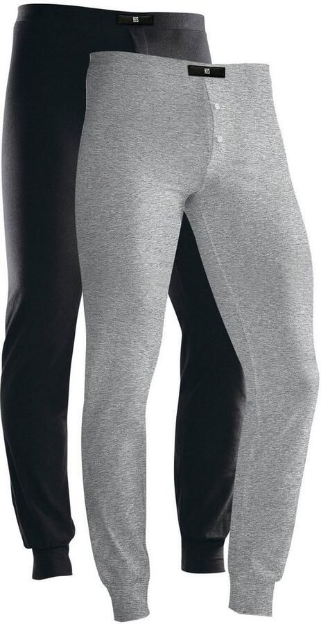 H.I.S Lange onderbroek met boord onder aan de pijpen (set 2 stuks) - Foto 8