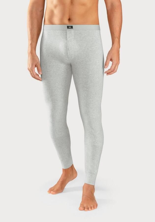 H.I.S Lange onderbroek met boord onder aan de pijpen (set 2 stuks) - Foto 5