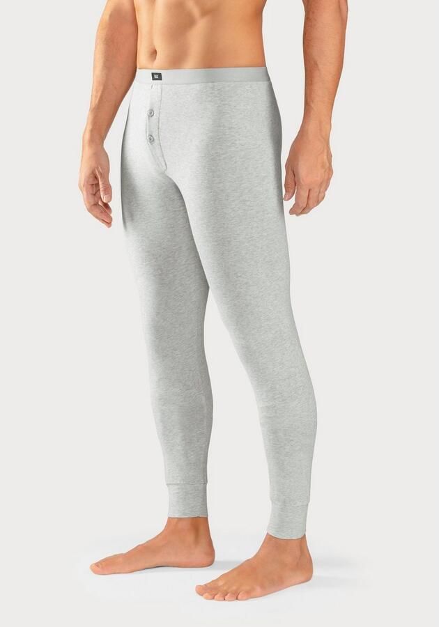 H.I.S Lange onderbroek met boord onder aan de pijpen (set 2 stuks) - Foto 6