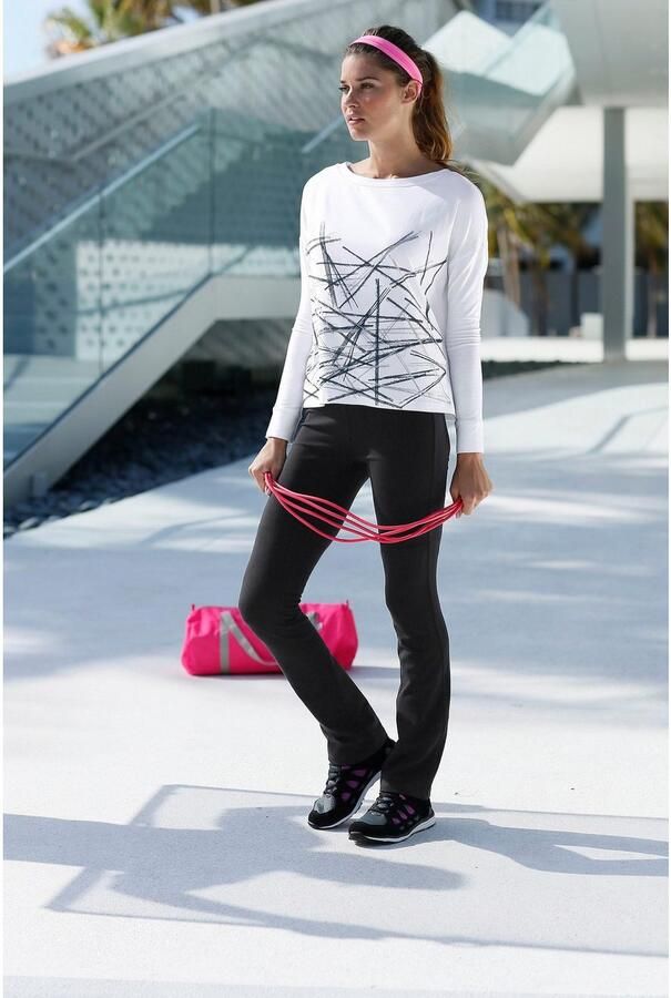 H.I.S Legging Elastische katoenmix voor comfortabele pasvorm - Foto 5