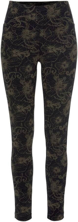 H.I.S Legging gedessineerd en uni (Set van 2) - Foto 9