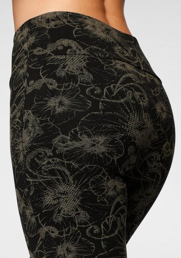 H.I.S Legging gedessineerd en uni (Set van 2) - Foto 4