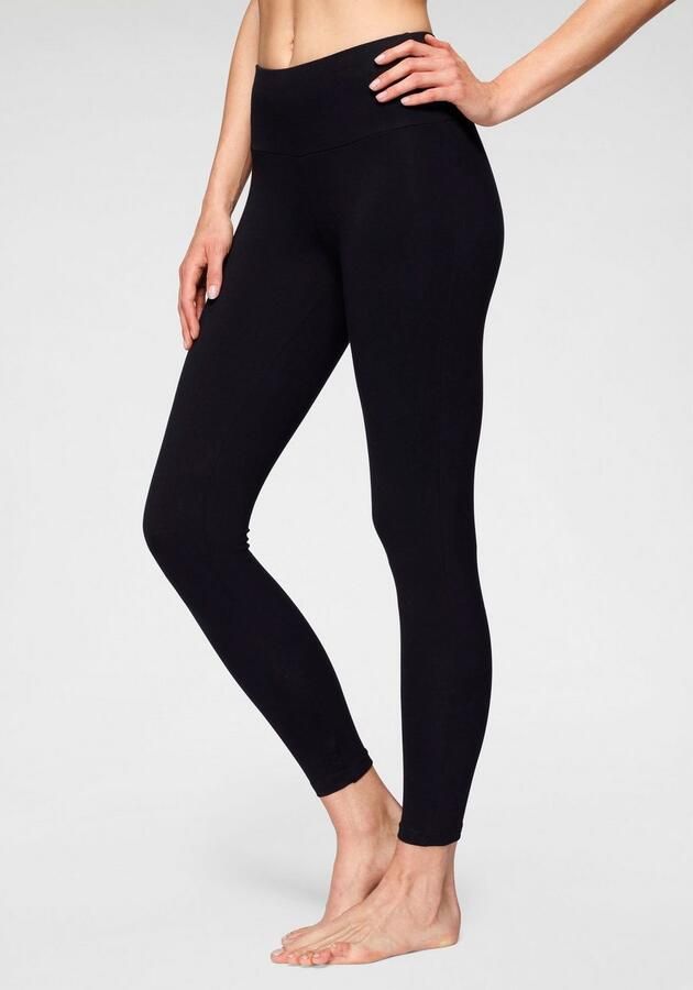 H.I.S Legging gedessineerd en uni (Set van 2) - Foto 5