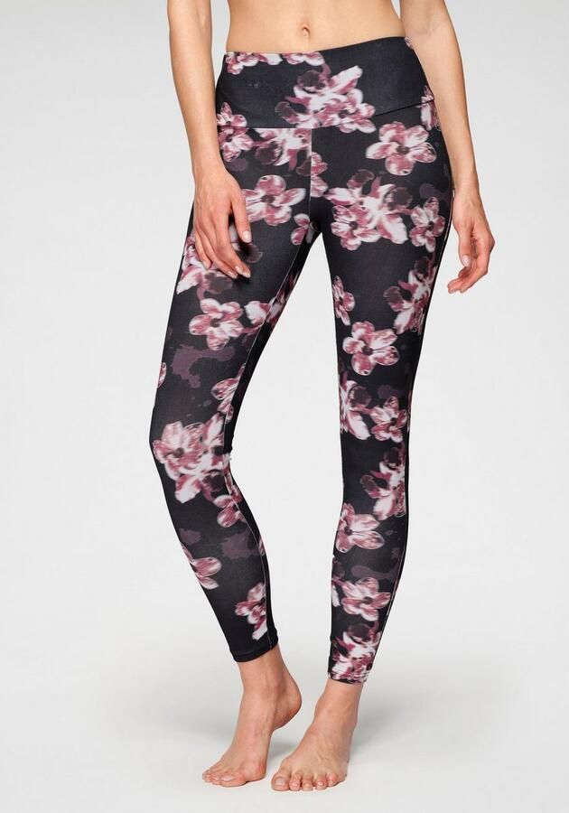 H.I.S Legging in gedessineerd en uni (Set van 2) - Foto 6