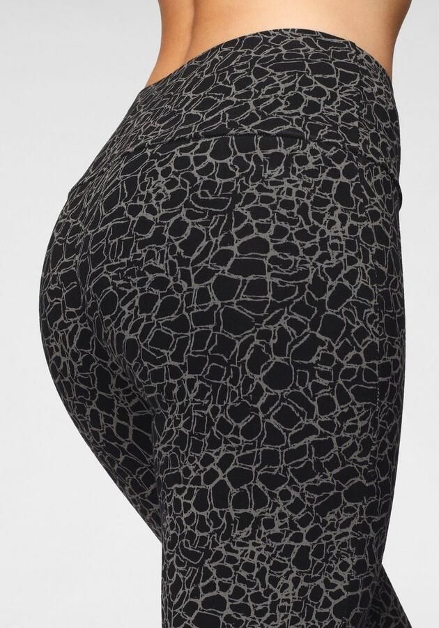 H.I.S Legging in gedessineerd en uni (Set van 2) - Foto 5
