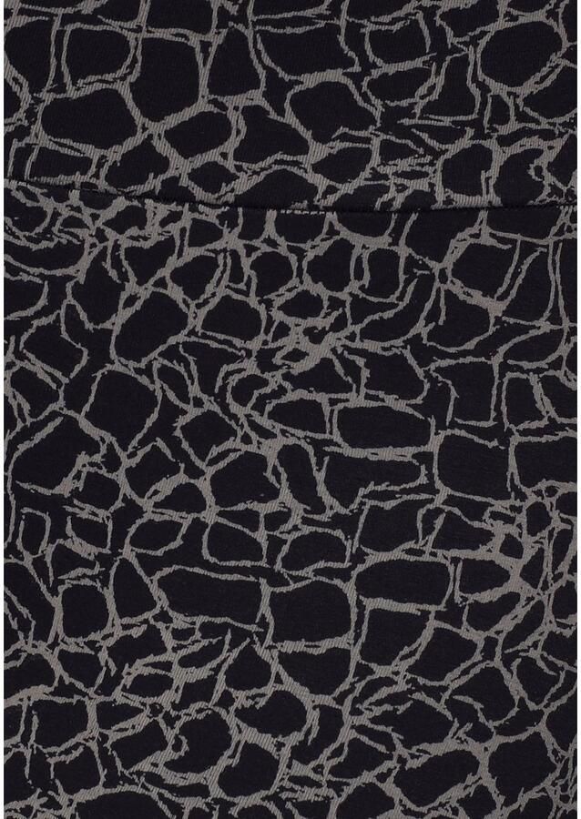 H.I.S Legging in gedessineerd en uni (Set van 2)