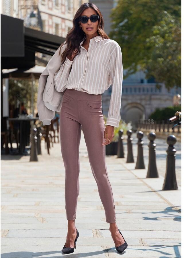 H.I.S Legging in slip-on broekstijl