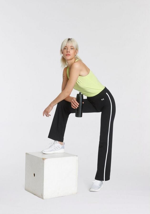 H.I.S Jazzpants met aan een kant opgestikte band op de pijp - Foto 4