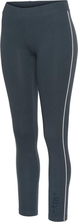 H.I.S Legging met witte contrastpaspel loungewear - Foto 8
