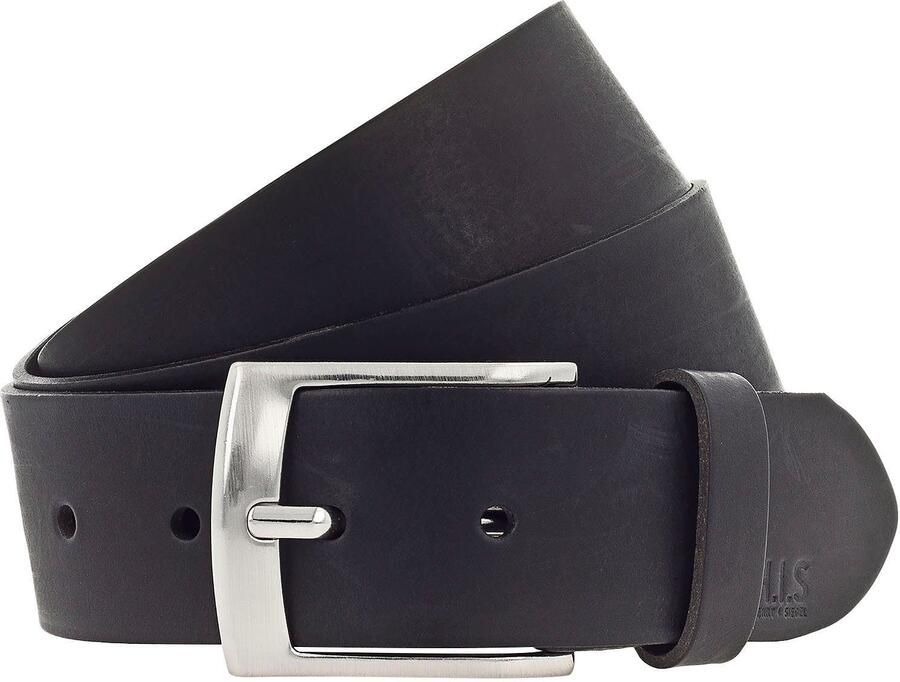 H.I.S Leren riem in tijdloos elegante look nieuw tot beschikbaar! - Foto 4