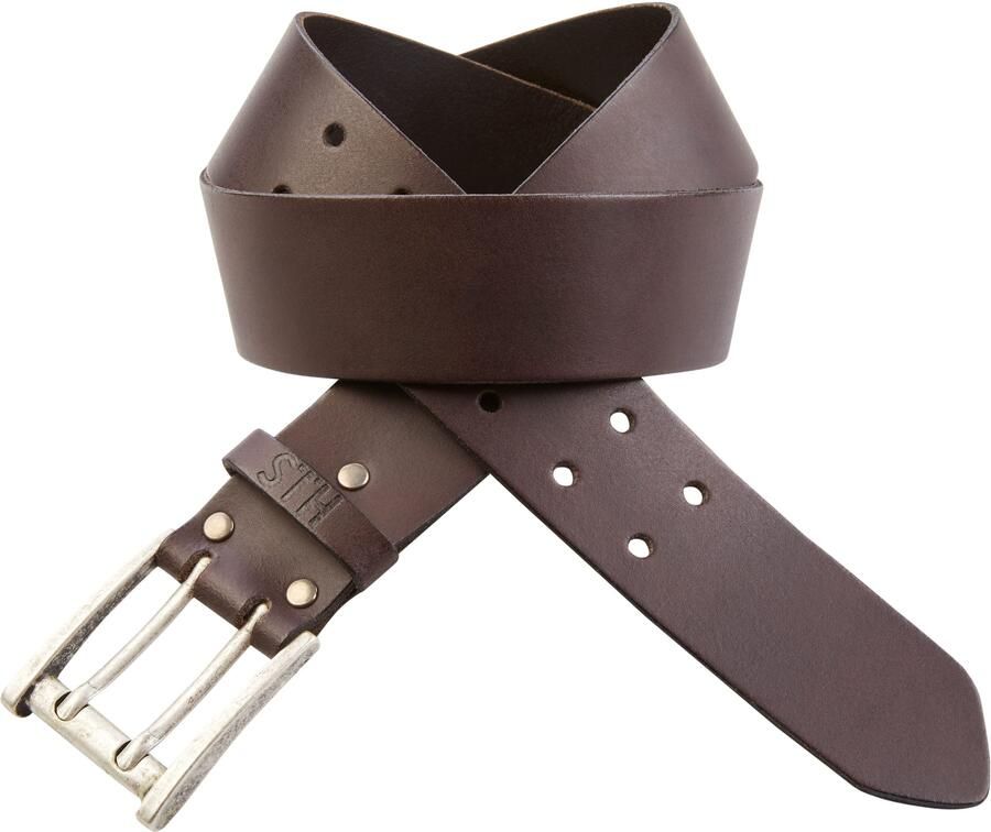 H.I.S Leren riem met dubbele gesp tot nieuwe collectie - Foto 5