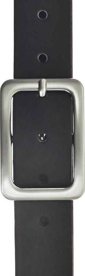 H.I.S Leren riem Sluiting in glanzend satijn zilverkleur binnenkort NIEUWE tot maat 125! - Foto 2