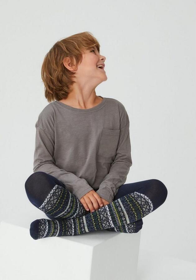 H.I.S Maillot met vlechtpatroon en allover patroon (set 2 stuks) - Foto 2